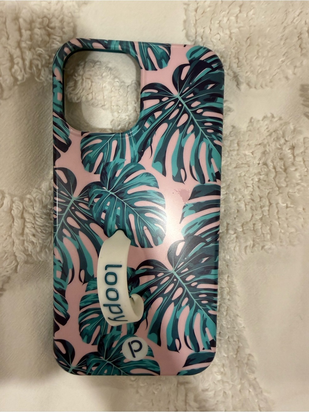Loopy Case Leaf Pattern iPhone 16 pro max